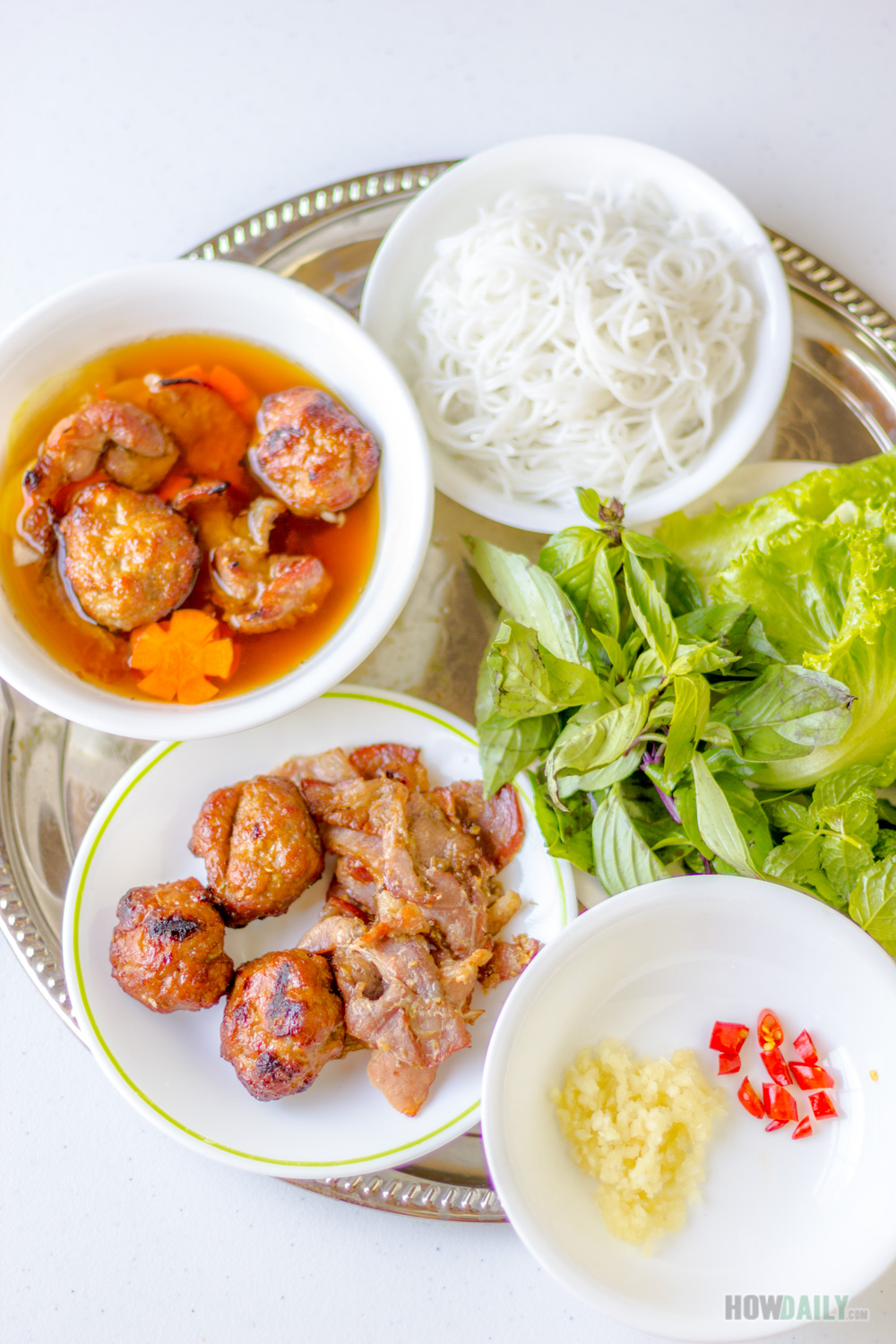 Bún chả - Vietnamese grilled pork